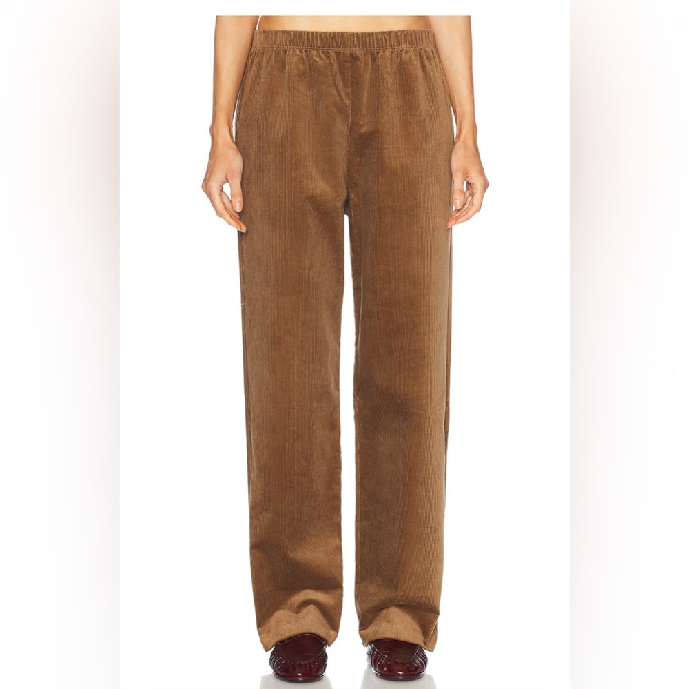 LESET Tan Corduroy Pants